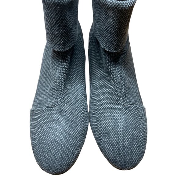 Bucco Ankle Boots - Denim - Picture 1 of 13